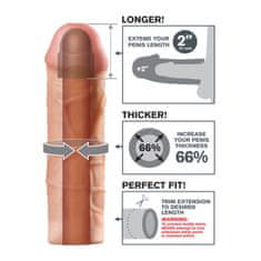 Fantasy X-tensions Podaljšek za penis Mega 2 Extension