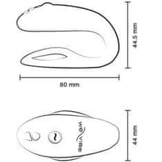 We-Vibe Vibrator za pare We-Vibe Sync O, vijoličen