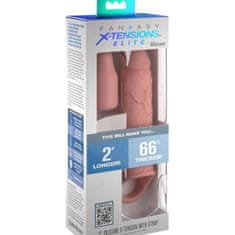 Fantasy X-tensions Podaljšek za penis Fantasy X-tensions W Strap 15,24 cm, kožni