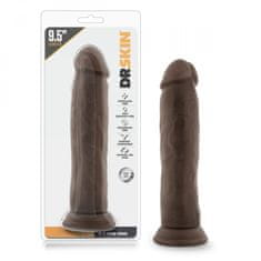 Dr. Skin Dildo Dr. Skin, 24 cm, temno rjav