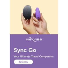 We-Vibe Vibrator za pare We-Vibe Sync Go, vijoličen