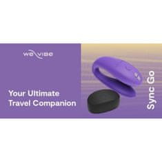 We-Vibe Vibrator za pare We-Vibe Sync Go, vijoličen