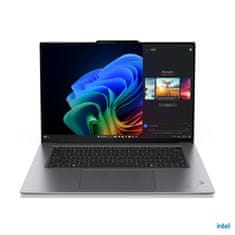 Lenovo ThinkPad X9-15 G1 Aura prenosnik, Ultra 7 258V, 32GB, 1TB, W11P, siv (21Q6001NSC)