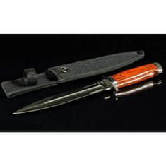 Vojaški lovski nož/bodalo z nožnico 28 cm, T-988