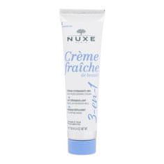 Nuxe Creme Fraiche de Beauté 3-In-1 Cream & Make-Up Remover & Mask večnamenska krema za obraz 3v1 100 ml za ženske