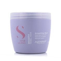 Alfaparf Milano Semi Di Lino Smooth Smoothing Mask maska za lase neukrotljivi in poškodovani lasje 500 ml za ženske