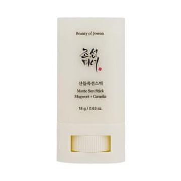 Beauty Of Joseon Mugwort + Camelia Matte Sun Stick SPF50+ stick za zaščito pred soncem za obraz z mat učinkom 18 g za ženske