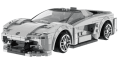 Cada Lotus Evija dirkalni avto, 308/1 (C51071W)