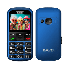 Evolveo GSM aparat Easyphone XS - Modre barve