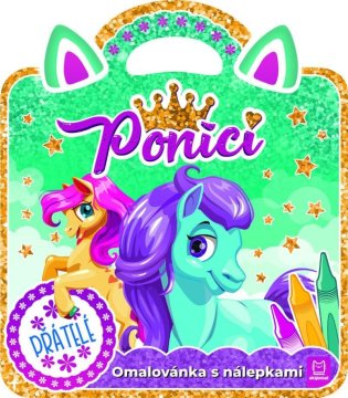 Poniji - Prijatelji / Barvanje z nalepkami
