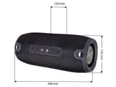 Manta SPK15GO prenosni zvočnik, BT, FM Radio, 20W, TWS, baterija, +pas, črn (Eclipse Black)