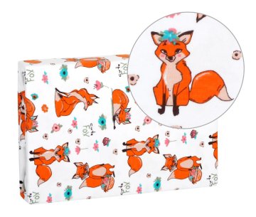 Prevleka Jersey LUX - 60x120 cm - Fox