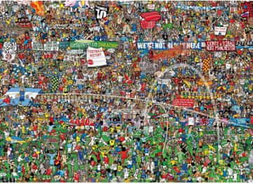 Heye Puzzle Zgodovina nogometa 3000 kosov