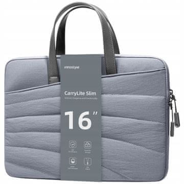 Innostyle INNOSTYLE ŽENSKA TORBA ZA PRENOSNI RAČUNALNIK 15 6 16 VODOODPORNA TORBA CARRYLITE SLIM SIVA