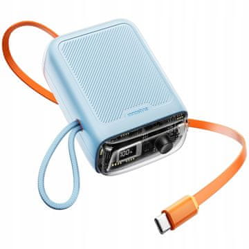 Innostyle INNOSTYLE MINI POWERBANK 10000MAH 2X USB-C TIPA C 33W RAZŠIRLJIV USB-C KABEL