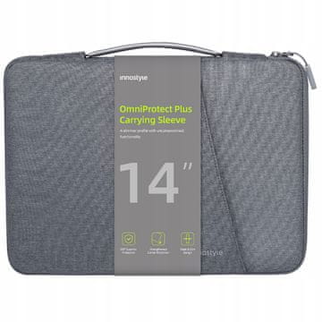 Innostyle Innostyle torba za prenosnik 13/14", vodoodporna, Omniprotect Plus, siva