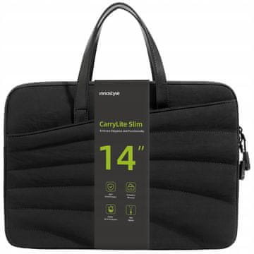 Innostyle INNOSTYLE ŽENSKA TORBA ZA PRENOSNIK 13 14 VODOTESNA CARRYLITE SLIM ČRNA