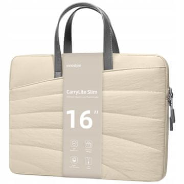 Innostyle INNOSTYLE ŽENSKA TORBA ZA PRENOSNIK 15, 6, 16, VODOTESNA, CARRYLITE SLIM, BEŽ