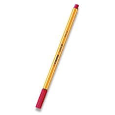 Stabilo point liner 88 rdeča temna