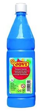 JOVI tempera barva 1000ml v modri steklenički