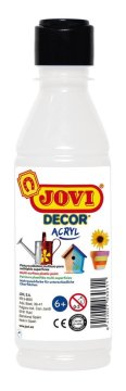 JOVI Decor akrilna barva - bela 250 ml