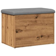 Vidaxl klop za shranjevanje Artisan Oak 62x42x45 cm inženirski les