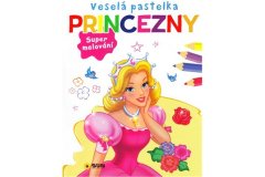 Vesele princese s pastelkami