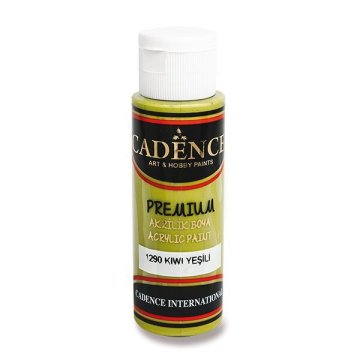 Cadence Akrilne barve za nohte Premium, 70 ml - svetlo zelena