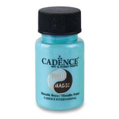 Cadence Kovinska barva Twin Magic, 50 ml - modra/zelena.