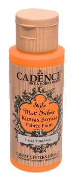 Cadence Style Matt Fabric, 59 ml - oranžna