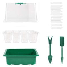 Merco Lonček za sadike 12 mini lončkov komplet 10 kosov paket 1 paket