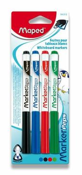 Marker Marker'Peps - komplet 4 barv