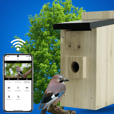 BOT Pametna ptičja hišica s kamero WiFi Tuya BH1