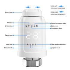 BOT Smart Zigbee/WiFi termostatska glava TH7 Tuya