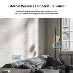 BOT Smart Zigbee/WiFi termostatska glava TH7 Tuya