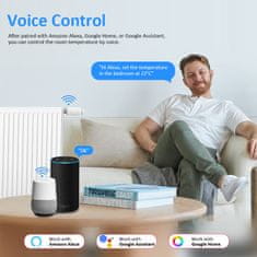 BOT Smart Zigbee/WiFi termostatska glava TH7 Tuya