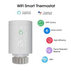 BOT SET 6+1 Smart Zigbee/WiFi termostatska glava TH5 Tuya + prehod