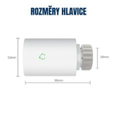 BOT Smart Zigbee/WiFi termostatska glava TH5 Tuya