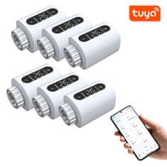 BOT SET 6 x Smart WiFi termostatska glava TH4 Tuya