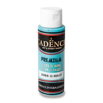 Cadence Akrilne barve za nohte Premium, 70 ml - cian