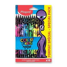 Maped Barvice Color'Peps Monster - 18 barv