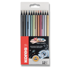 Kores Kolores Metalne barvice - 12 barv