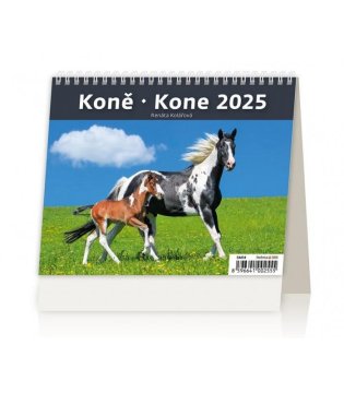 Namizni koledar 2025 - MiniMax Horses
