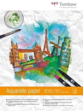 Tombow Akvarelni blok A4