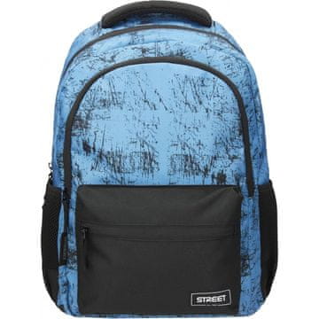 Street Šolski nahrbtnik Round Vipe Ash z zračnim hrbtiščem in odsevniki