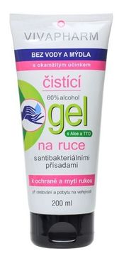 Vivaco - Antibakterijski gel za čiščenje rok 200 ml