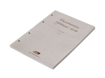 Univerzalni tedenski dnevnik - polnjenje