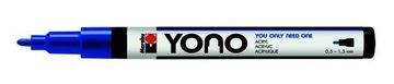 Marabu YONO akrilni marker 0,5-1,5 mm - temno moder