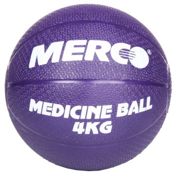 Merco Enotna gumijasta medicinska žoga teže 4 kg