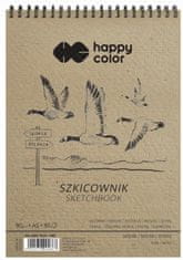 Happy Color Spiralna skicirka - Ptice A5
